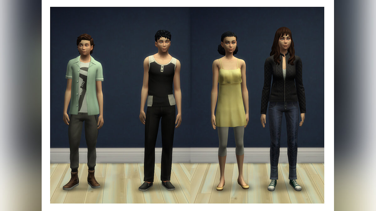 The Sims 4 — Подростки ниже ростом