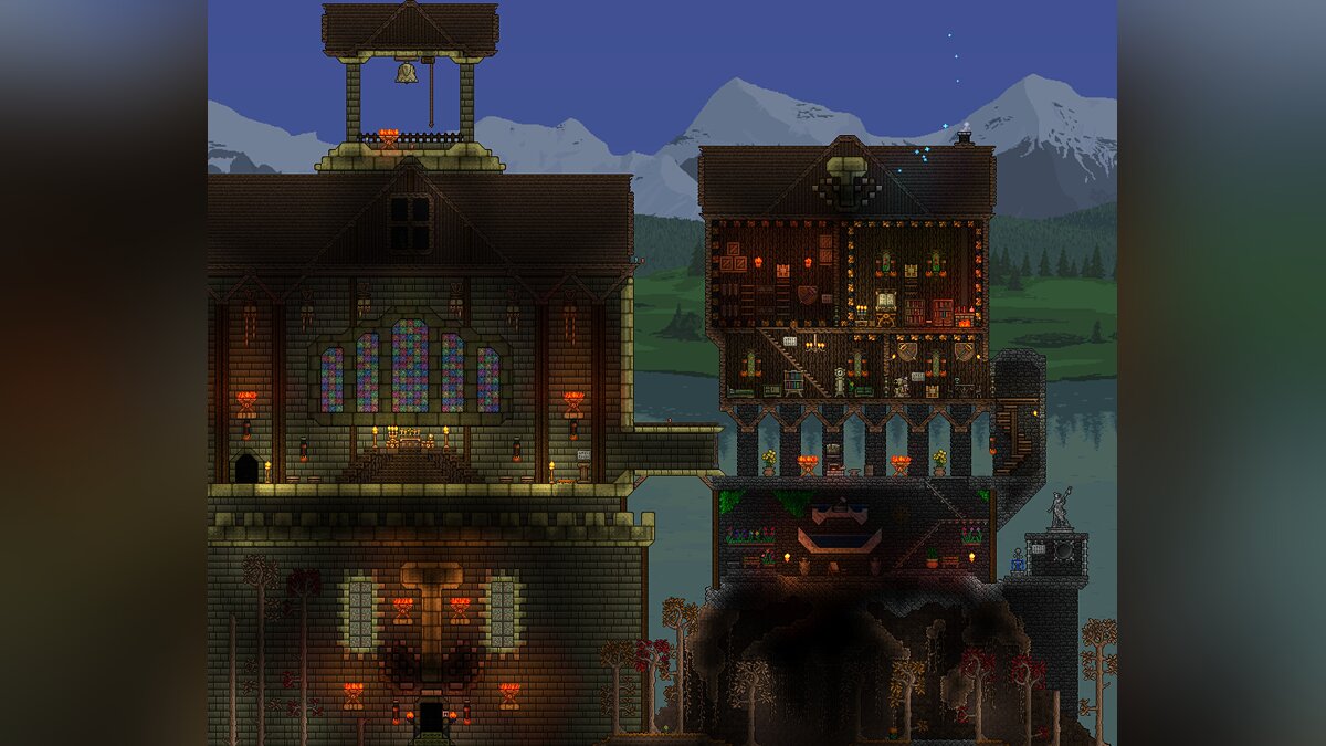 Terraria — Новая карта с РПГ элементами Аркания / Геймплей / Моды и скины