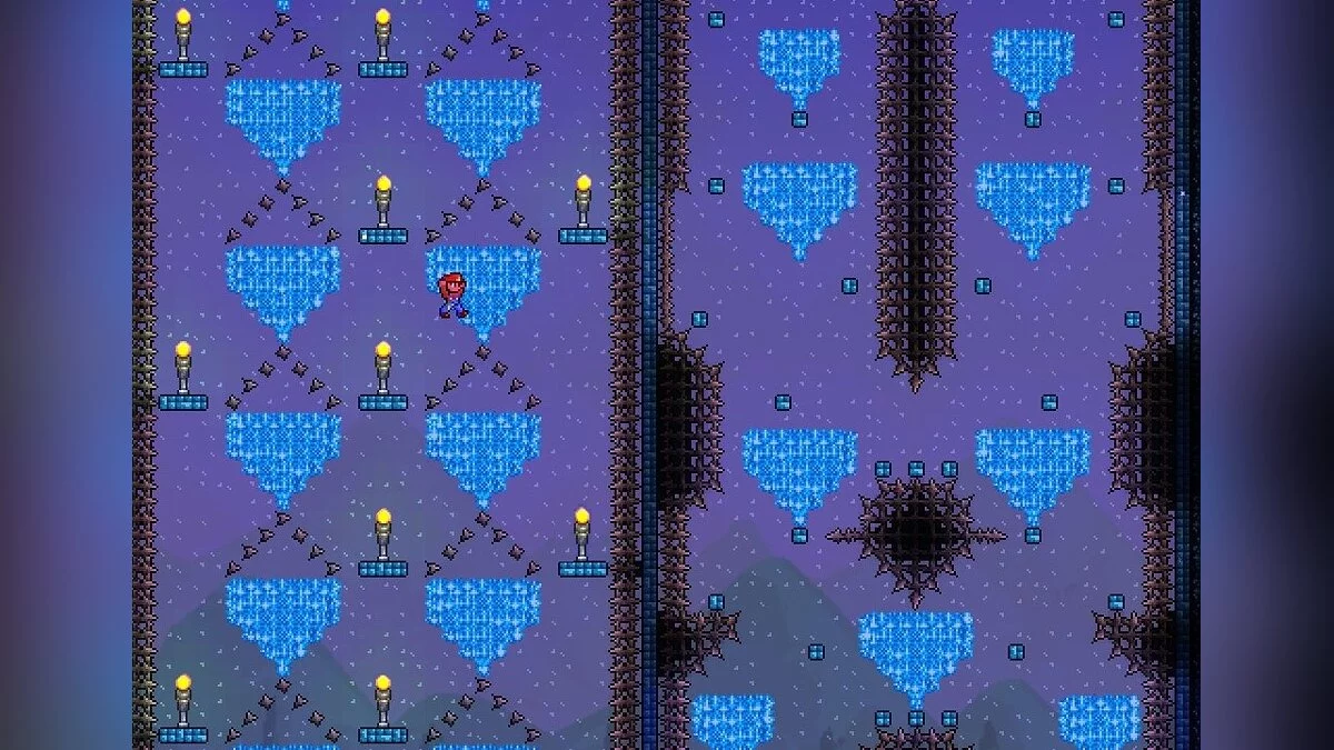 Terraria — Карта «Супер Марио»