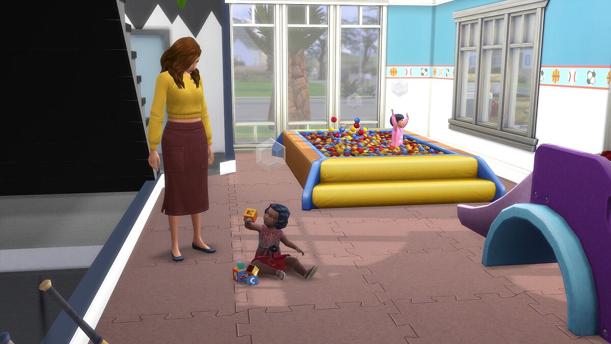 The Sims 4 — Детский сад (воспитатель)