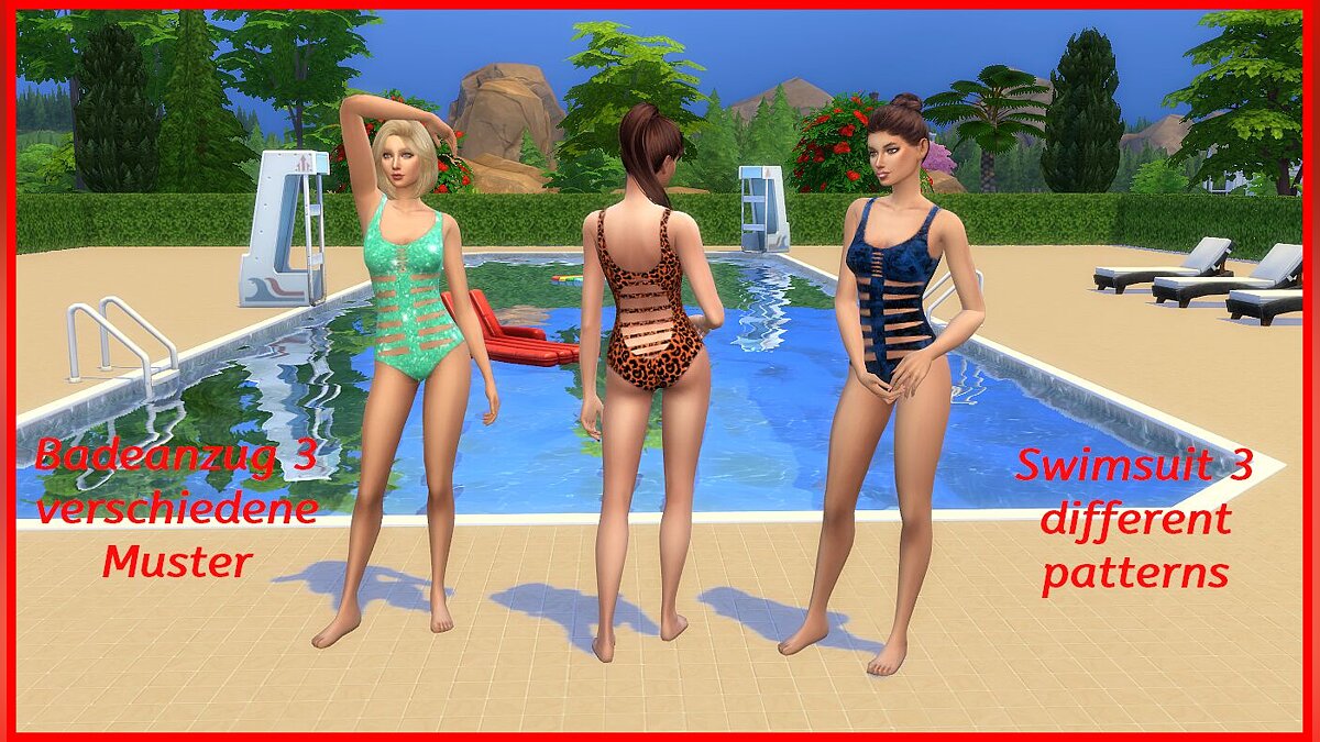 The Sims 4 — Купальники