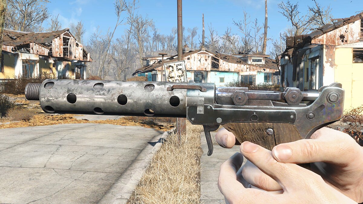 Fallout 4 classic holstered weapons фото 76