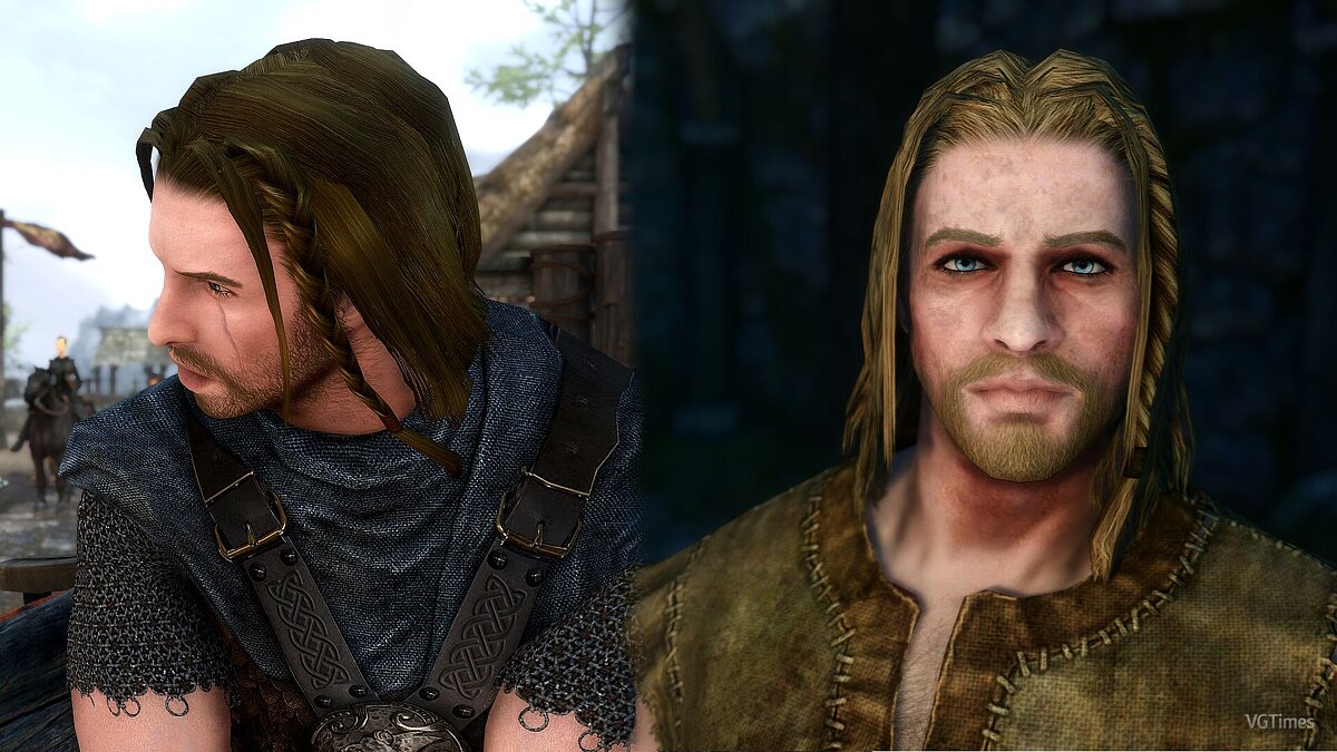 Elder Scrolls 5: Skyrim Special Edition — Улучшенные мужские лица