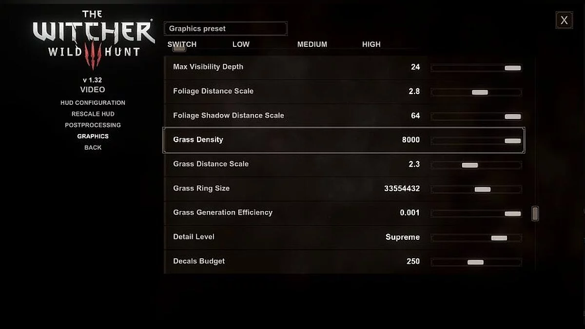 The Witcher 3: Wild Hunt — Разнообразная трава