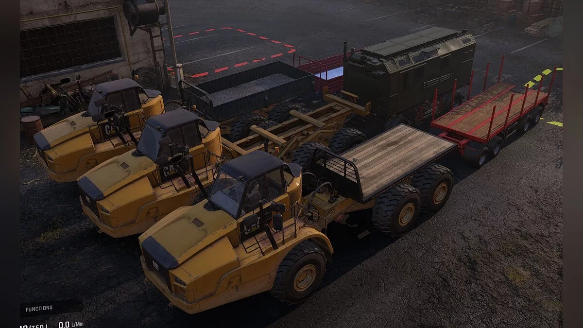 SnowRunner — CAT 745c - Articulated Truck