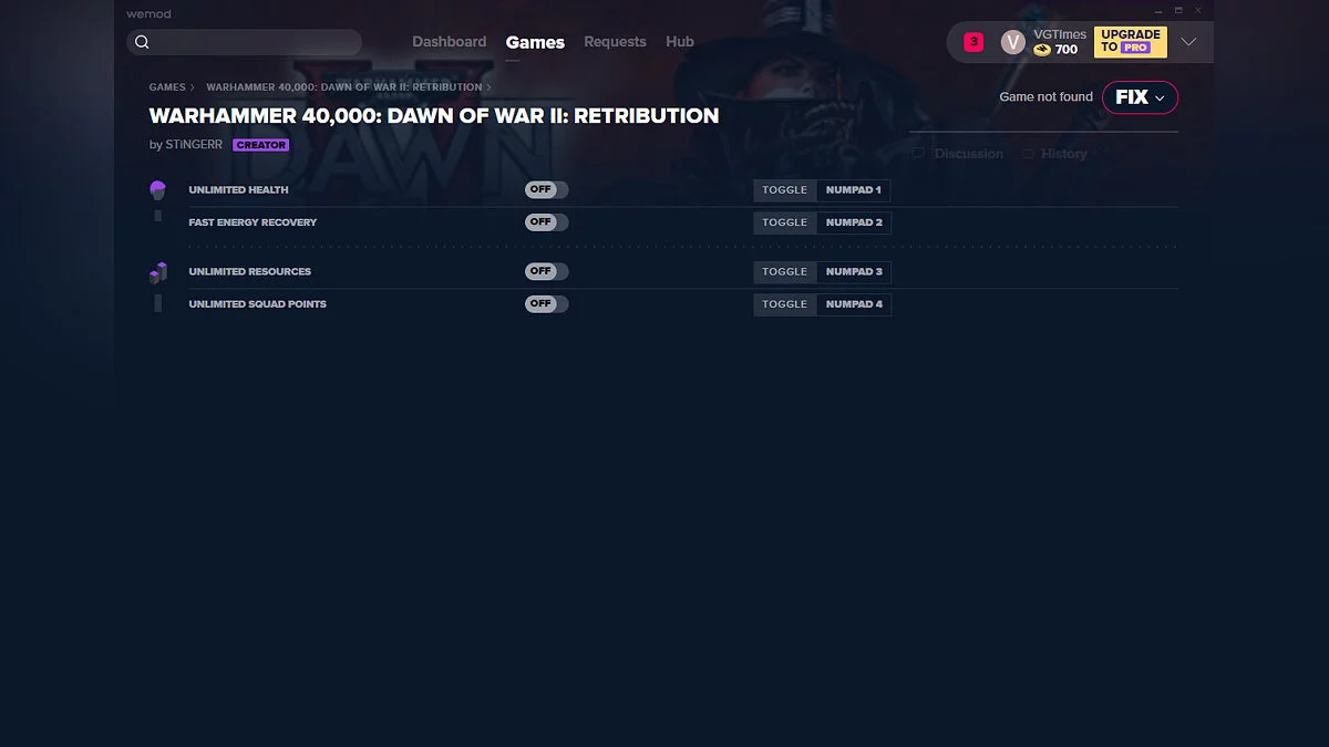 Трейнер (+4) от 24.05.2020 [WeMod]