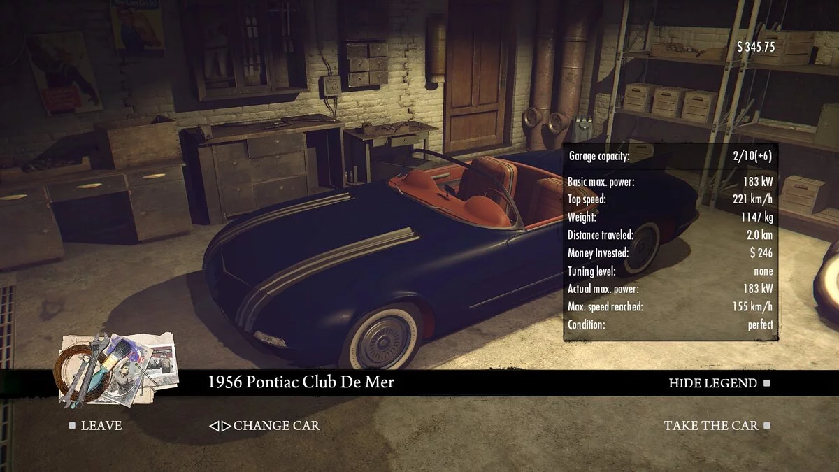 Mafia 2: Definitive Edition — Реальные названия автомобилей
