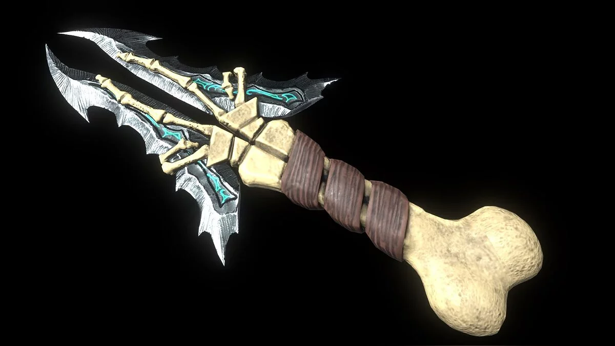 Blade and Sorcery — Набор костяного оружия