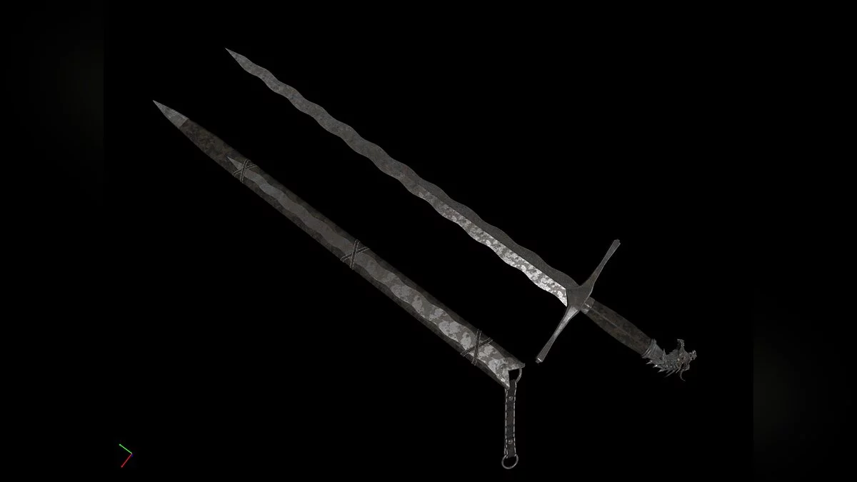Elder Scrolls 5: Skyrim Special Edition — Стальное драконье оружие
