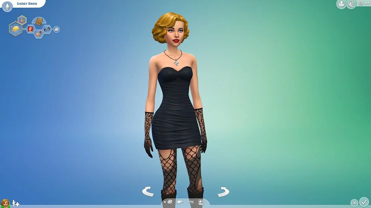The Sims 4 — Шерри из игры «Resident Evil 6»