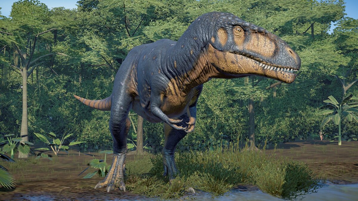 Jurassic World Evolution — Реалистичный кархародонтозавр