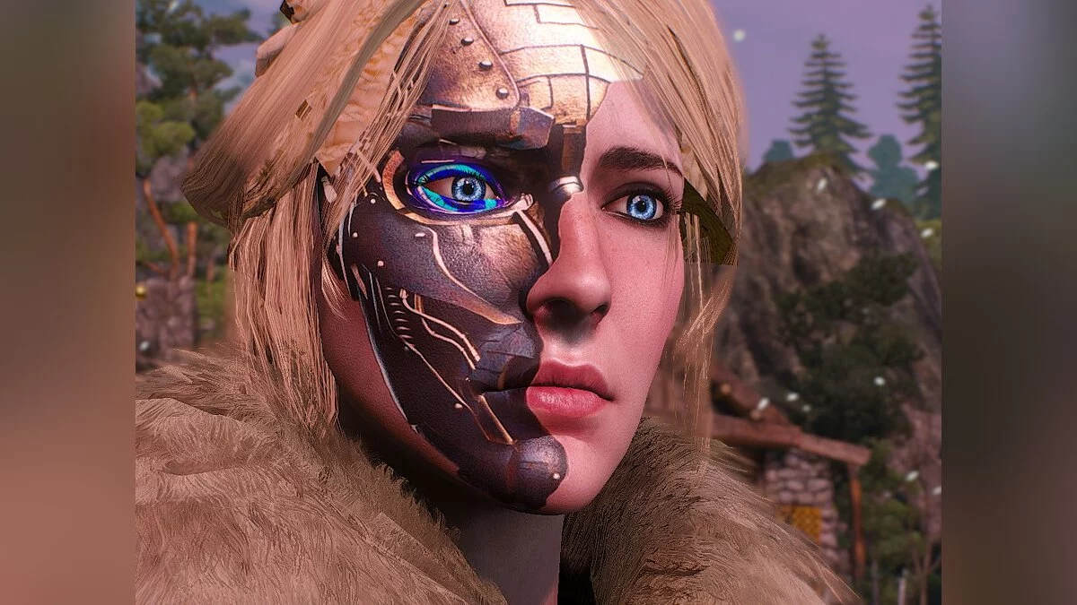 The Witcher 3: Wild Hunt - Complete Edition — Раскраски для лица Цири