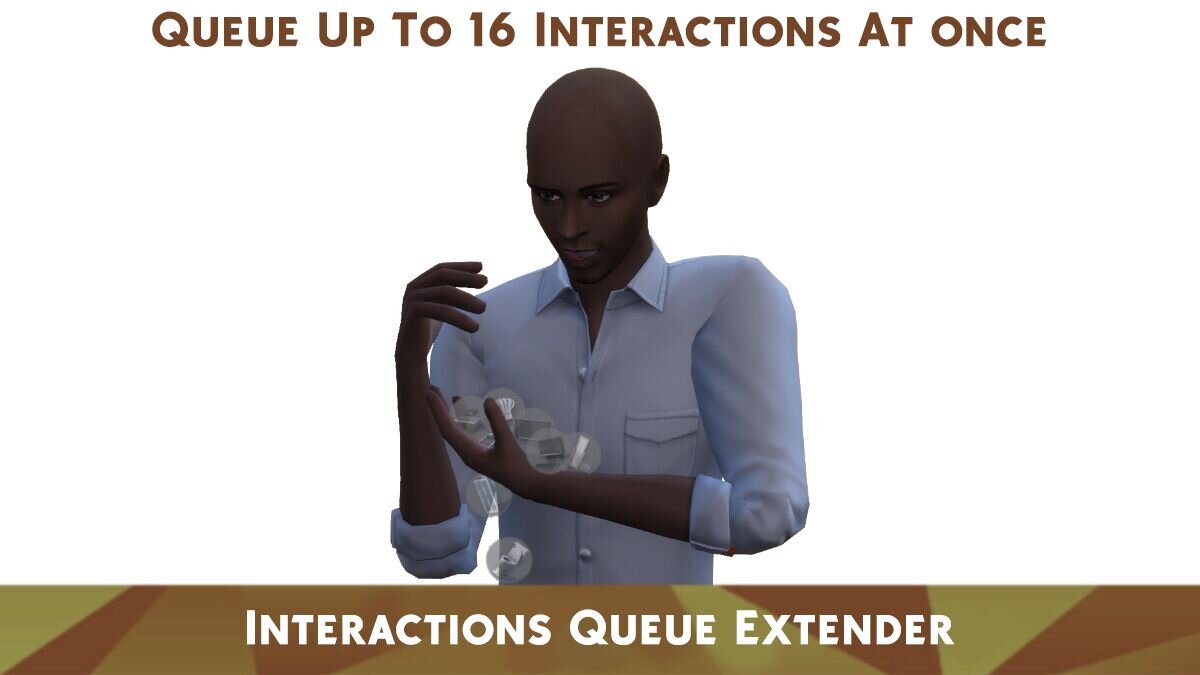 The Sims 4 — Увеличение очереди взаимодействия