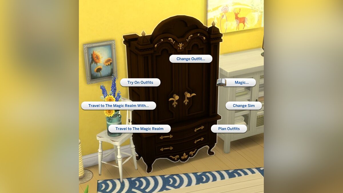 The Sims 4 — Магический шкаф