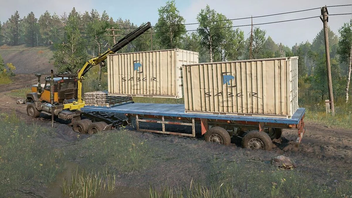 SnowRunner — CAT Mega Tow 700