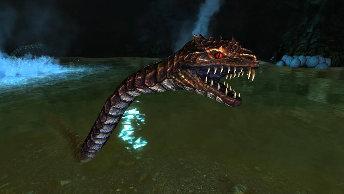 Elder Scrolls 5: Skyrim Special Edition — Гигантские змеи