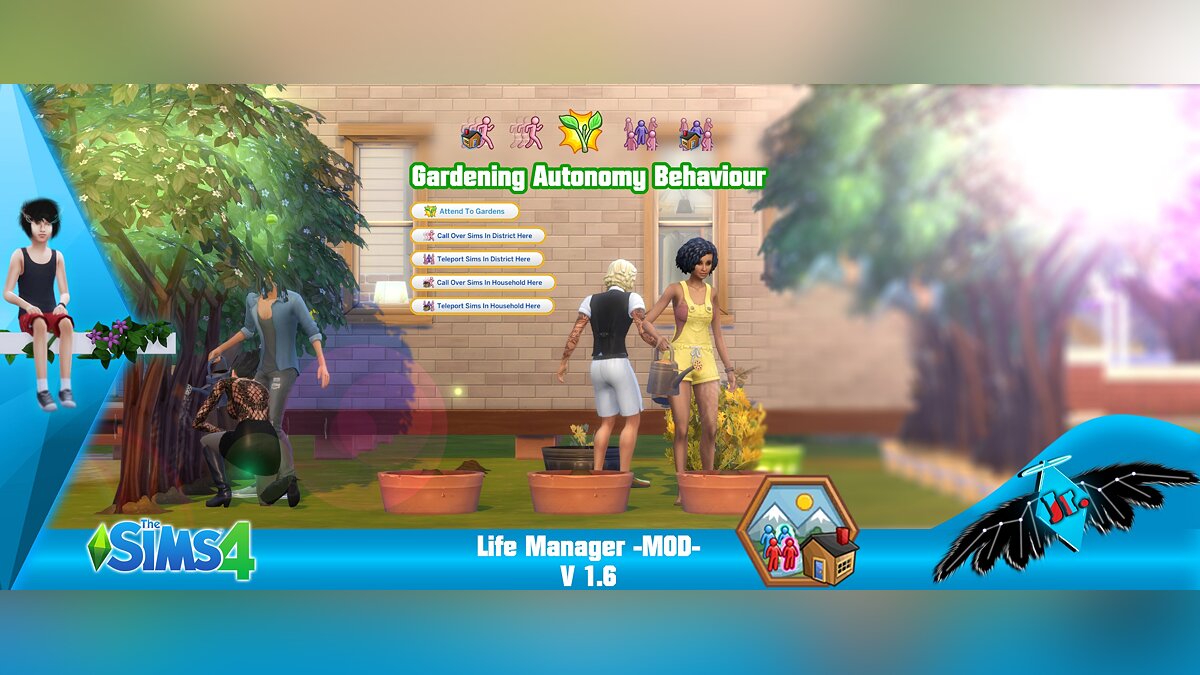 The Sims 4 — Менеджер жизни v 1.6 (27.05.2020)