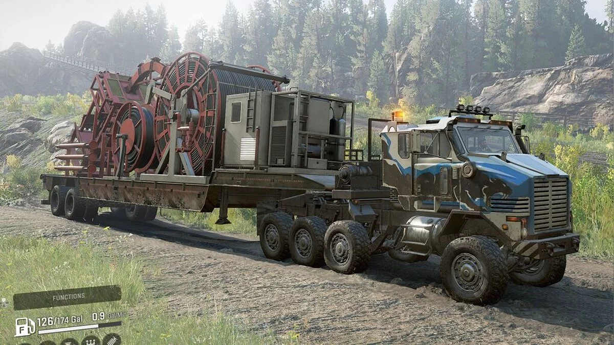 SnowRunner — Oshkosh M1070 Prime Mover