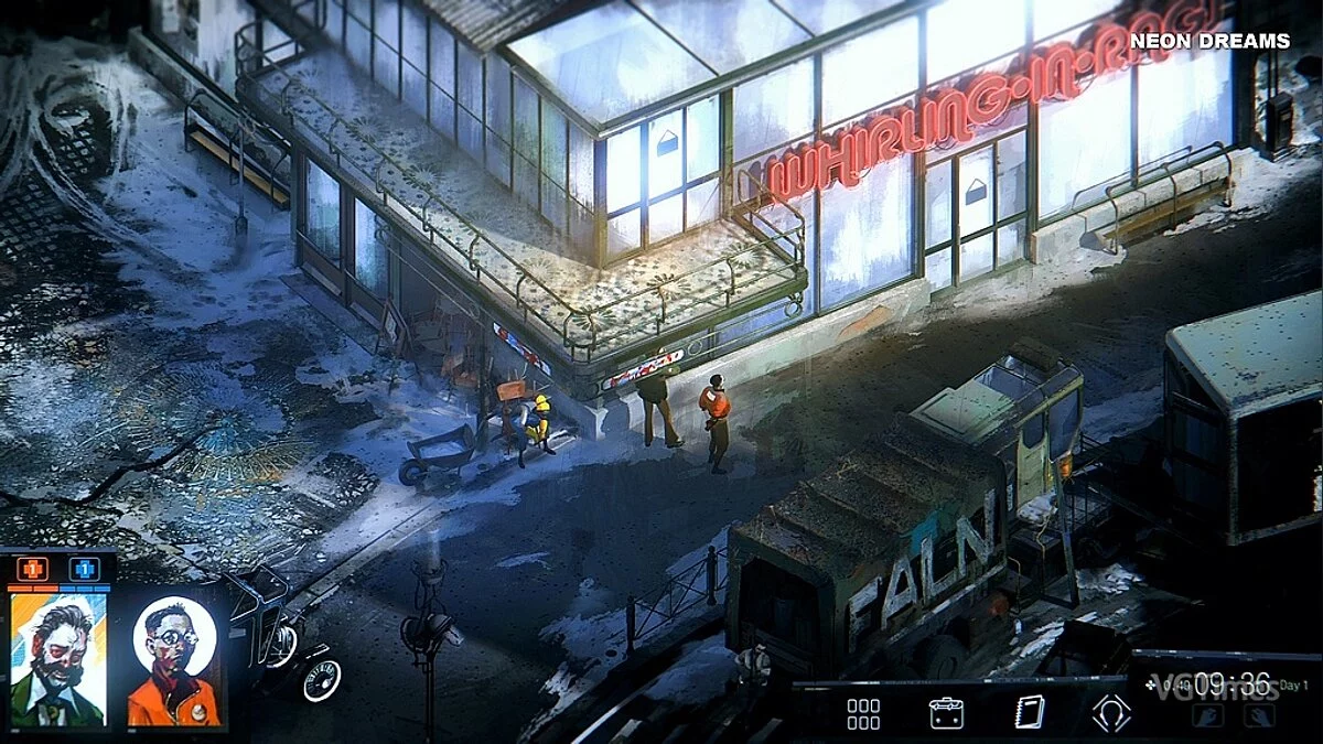 Disco Elysium — Неоновые мечты