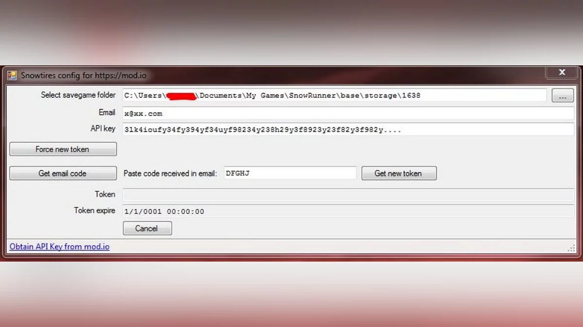 SnowRunner — Mod installer 1.0.1 b — установщик модов