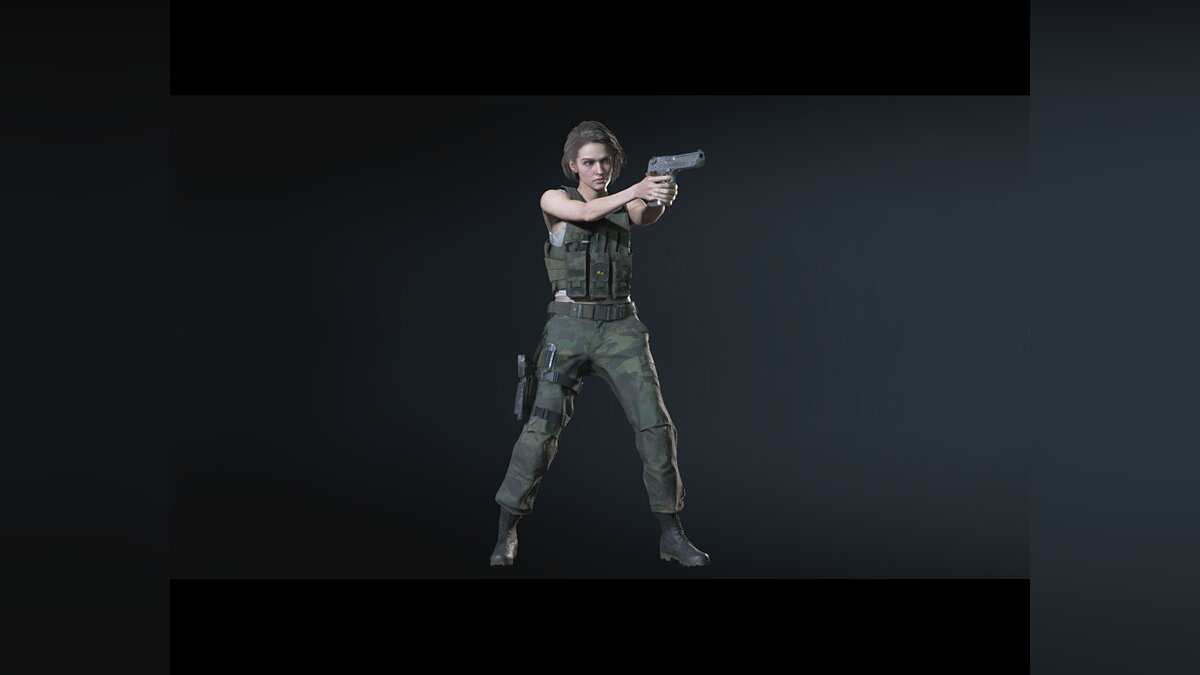 Resident Evil 3 — Джилл в военной форме