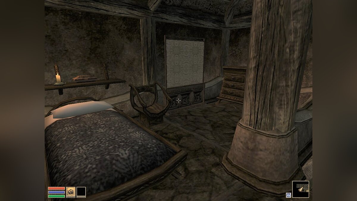 Elder Scrolls 3: Morrowind — Чистая спальня поместья Хлаало