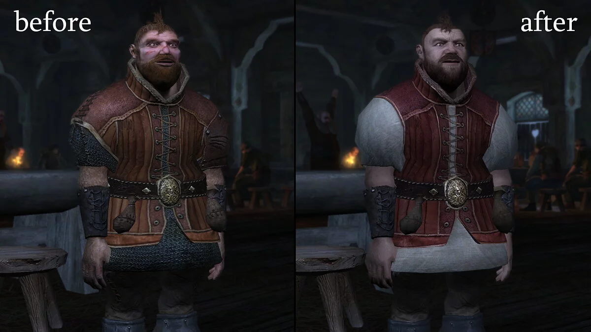 The Witcher — Улучшенный Золтан