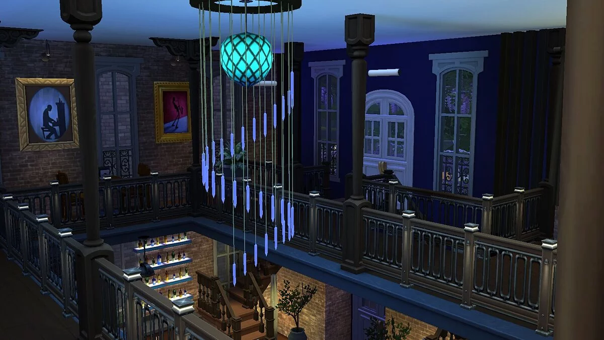 The Sims 4 — Джаз-Клуб «Голубой Бархат»