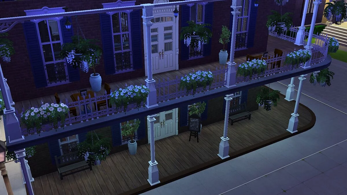 The Sims 4 — Джаз-Клуб «Голубой Бархат»