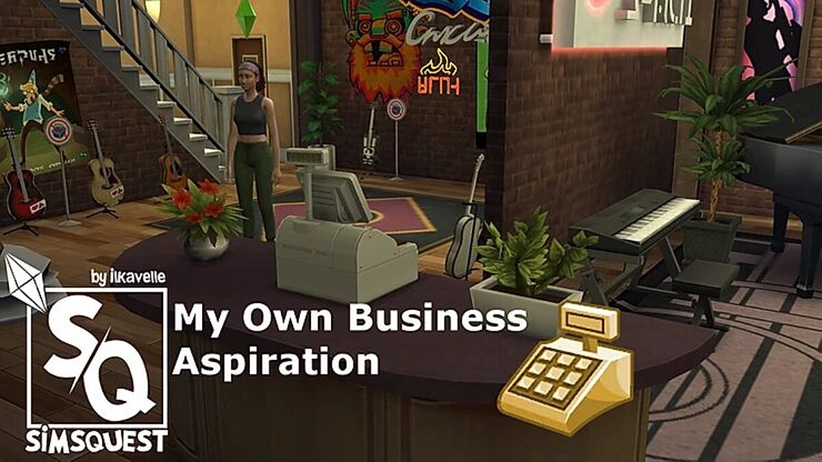 The Sims 4 — Жизненная цель - Мой собственный бизнес