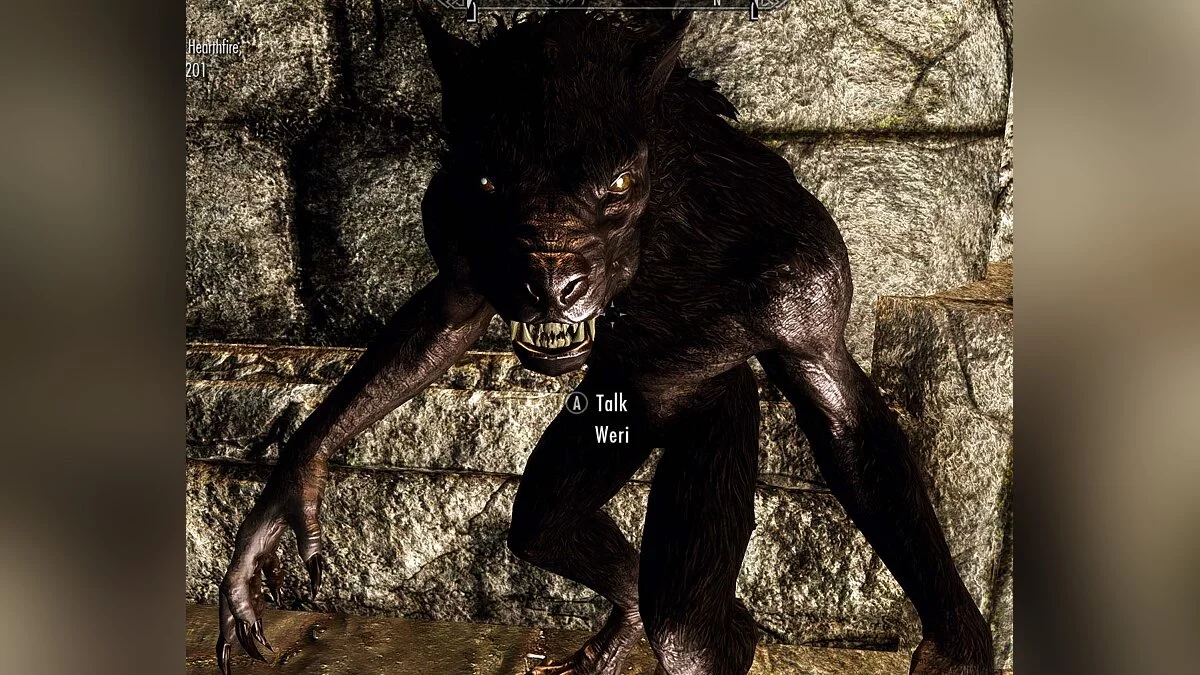 Elder Scrolls 5: Skyrim Special Edition — Компаньон оборотень 