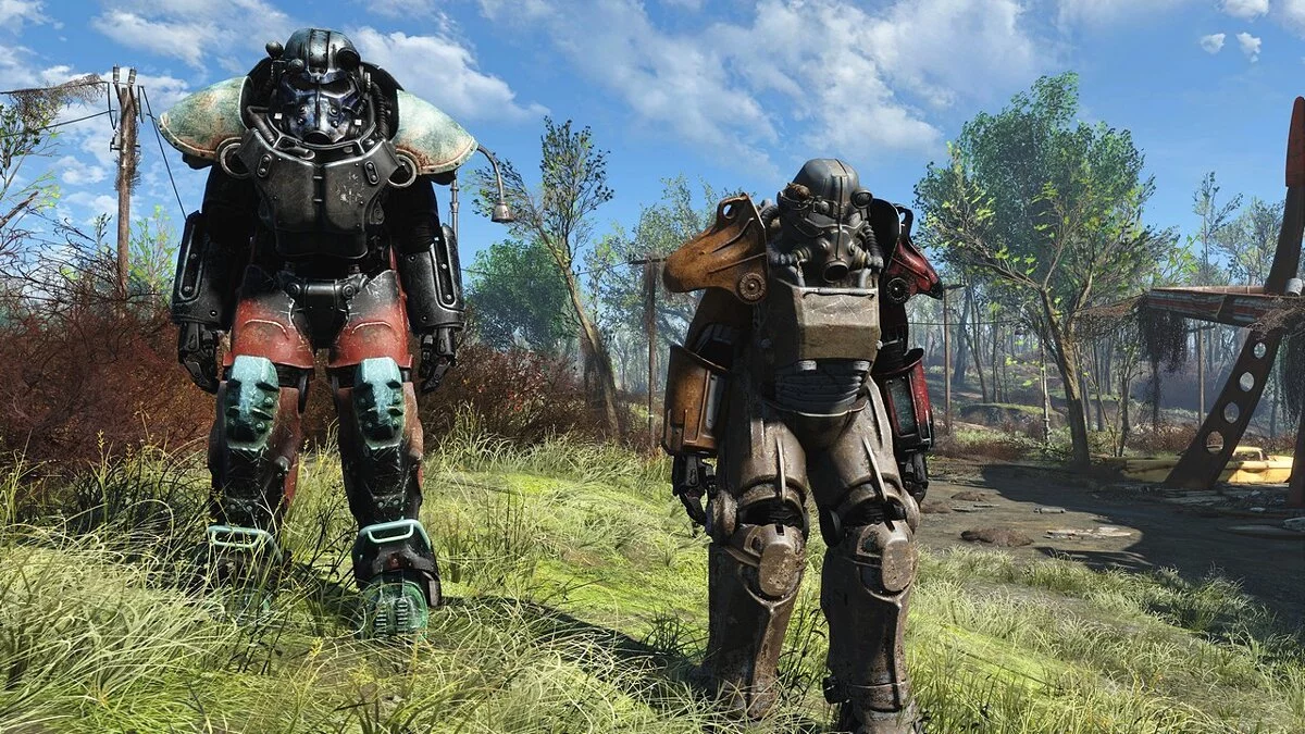 Fallout 4: Game of the Year Edition — Новые цвета для силовой брони