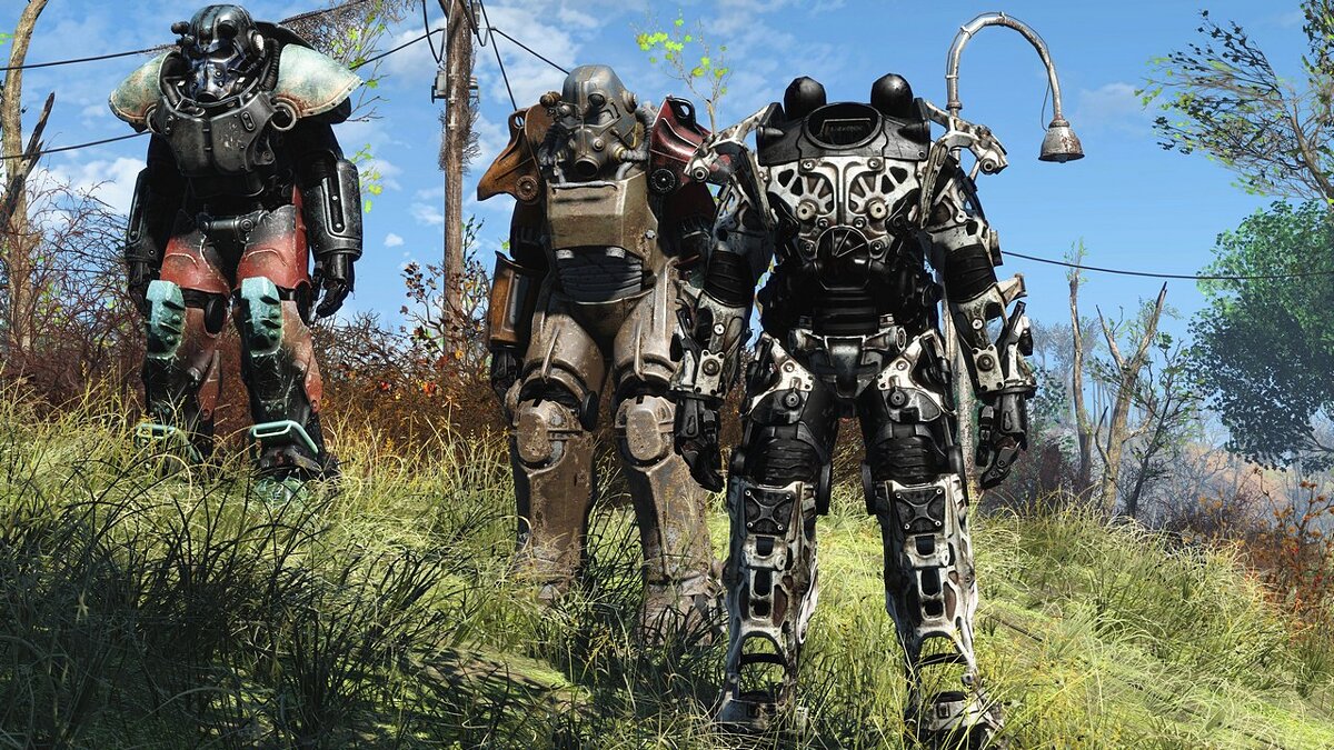 Fallout 4: Game of the Year Edition — Новые цвета для силовой брони