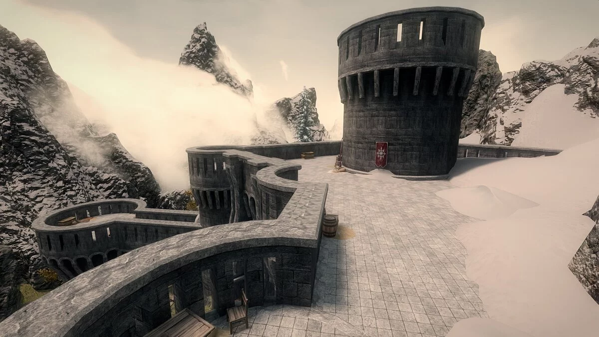 The Elder Scrolls 5: Skyrim Legendary Edition — Улучшенный форт Даунгард