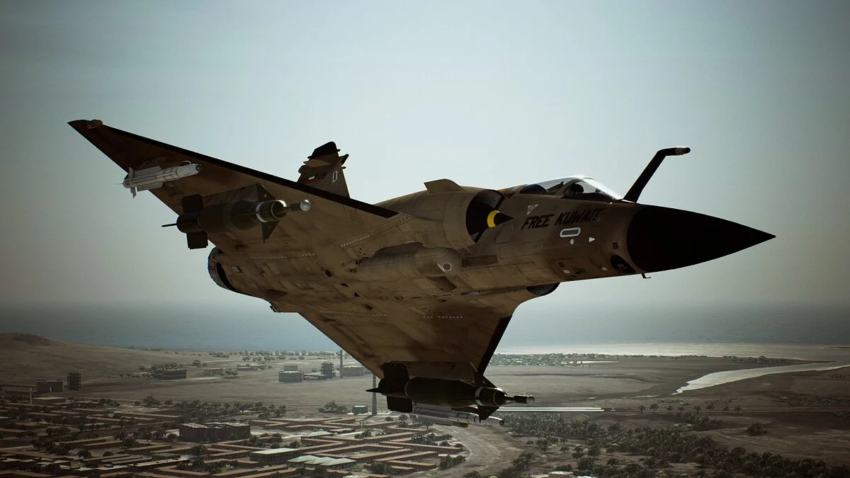 Ace Combat 7: Skies Unknown — Раскраска «Свободный Кувейт» для самолета Мираж 2000-5