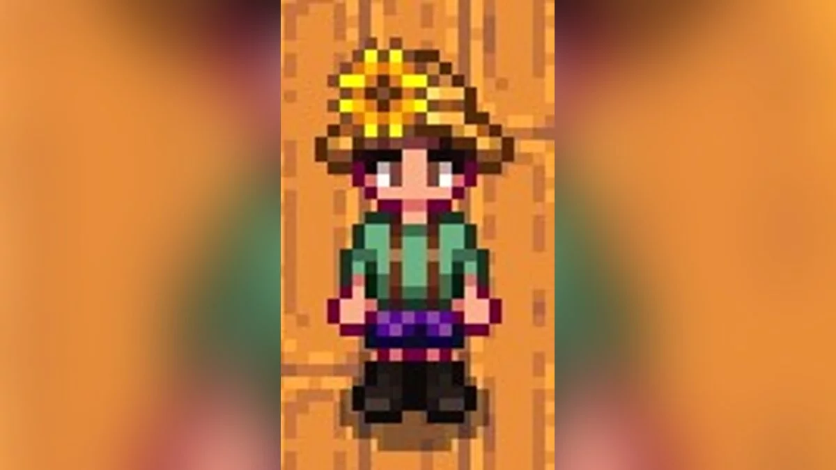 Stardew Valley — Цветочная соломенная шляпа