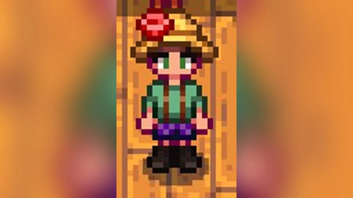 Stardew Valley — Цветочная соломенная шляпа