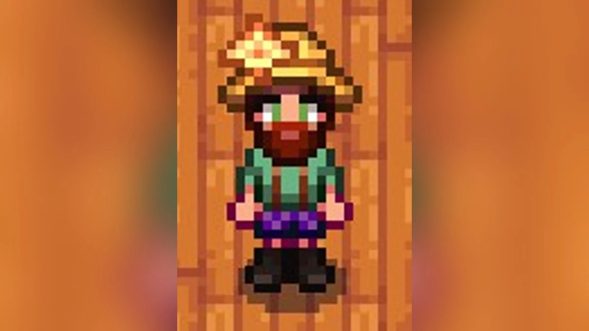 Stardew Valley — Цветочная соломенная шляпа