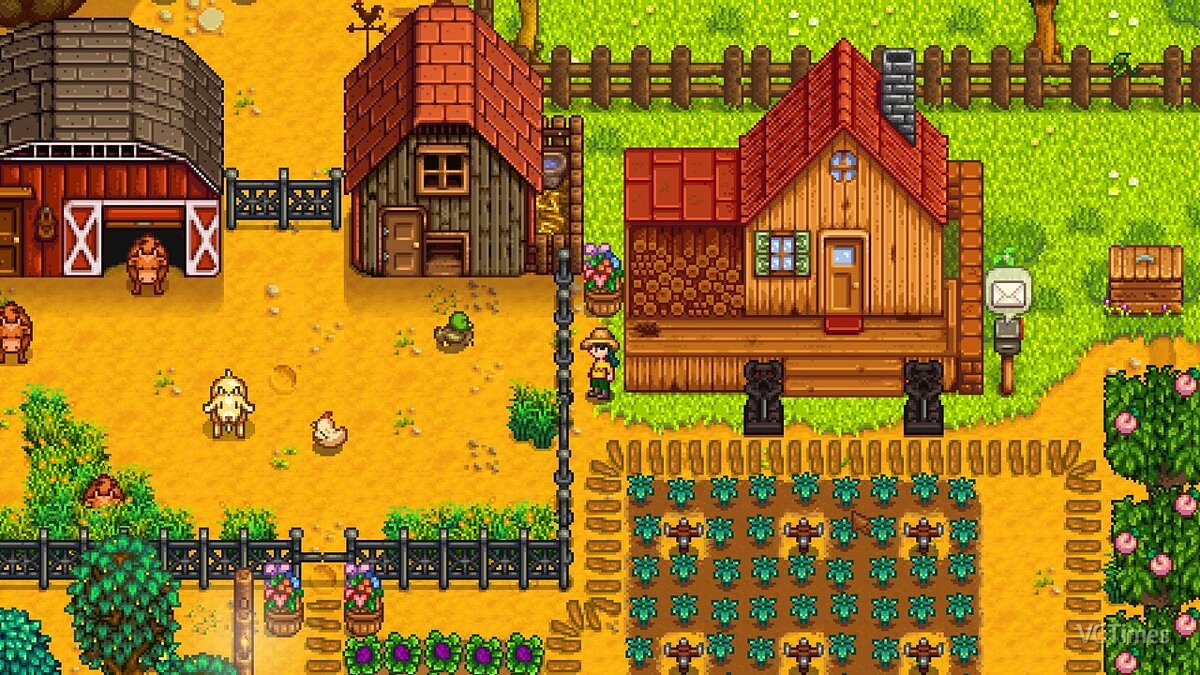 Stardew Valley — Цветочная соломенная шляпа / Головные уборы / Предметы