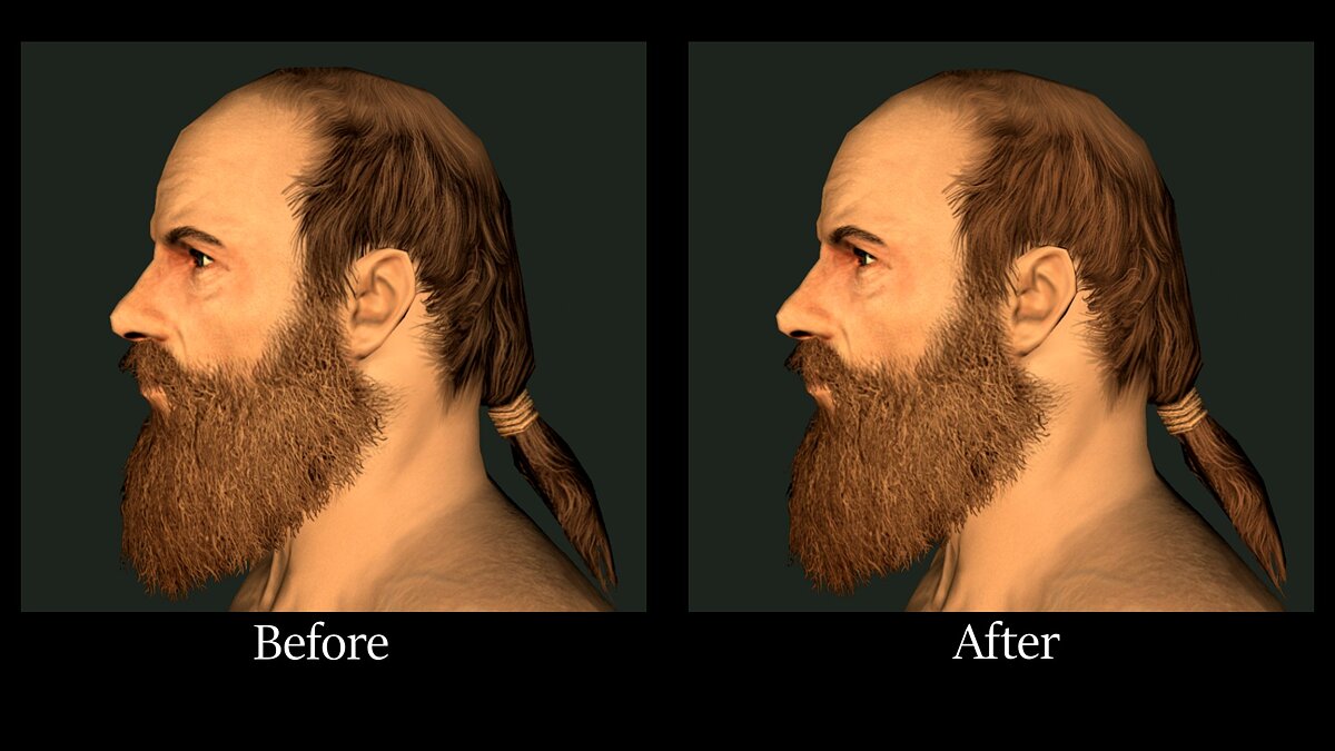 The Elder Scrolls 5: Skyrim Legendary Edition — Улучшенные короткие волосы
