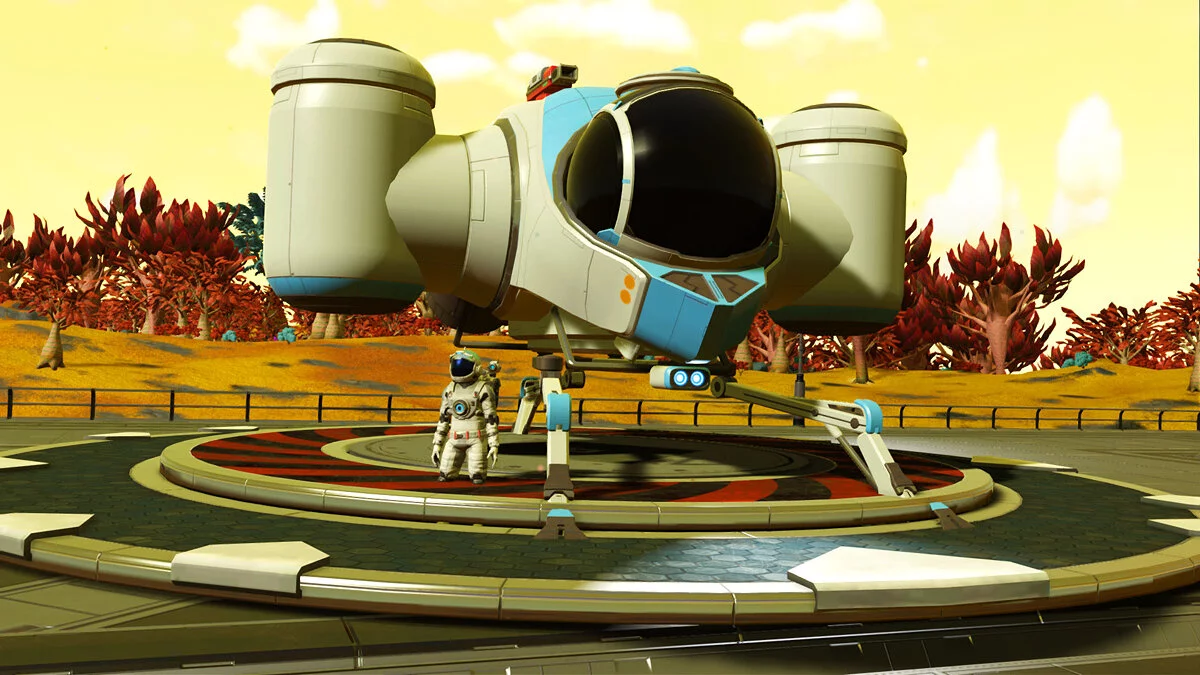 No Man&#039;s Sky — Исправленное приземление