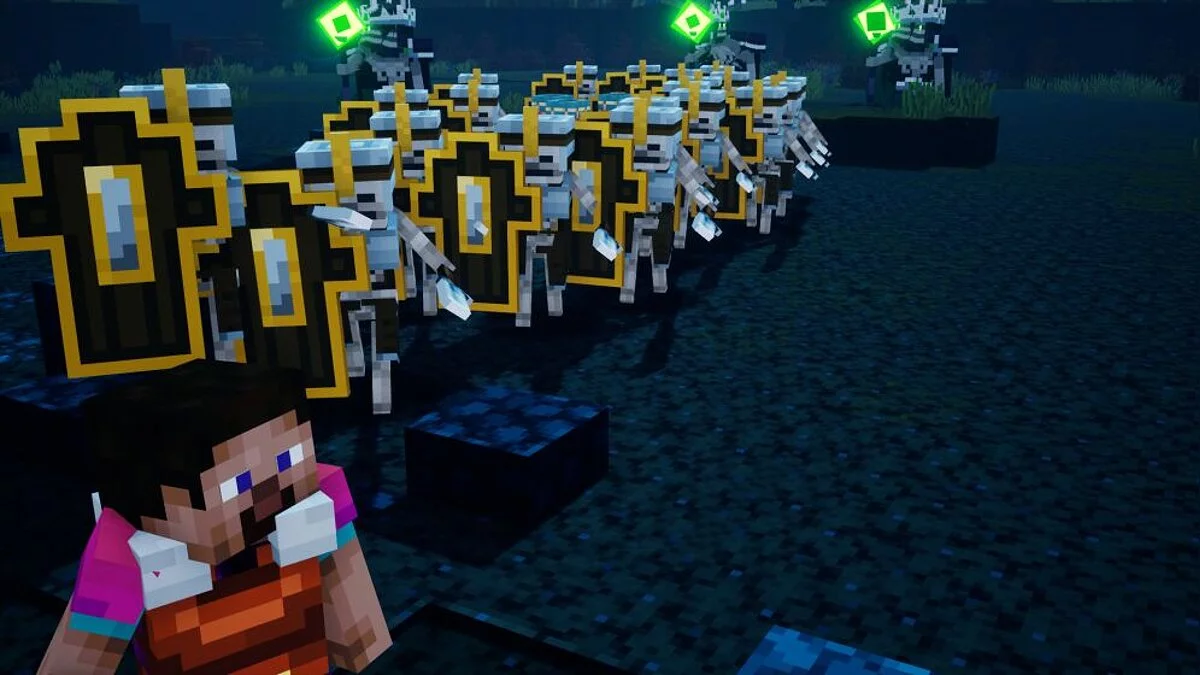 Minecraft Dungeons — Арена с боссами
