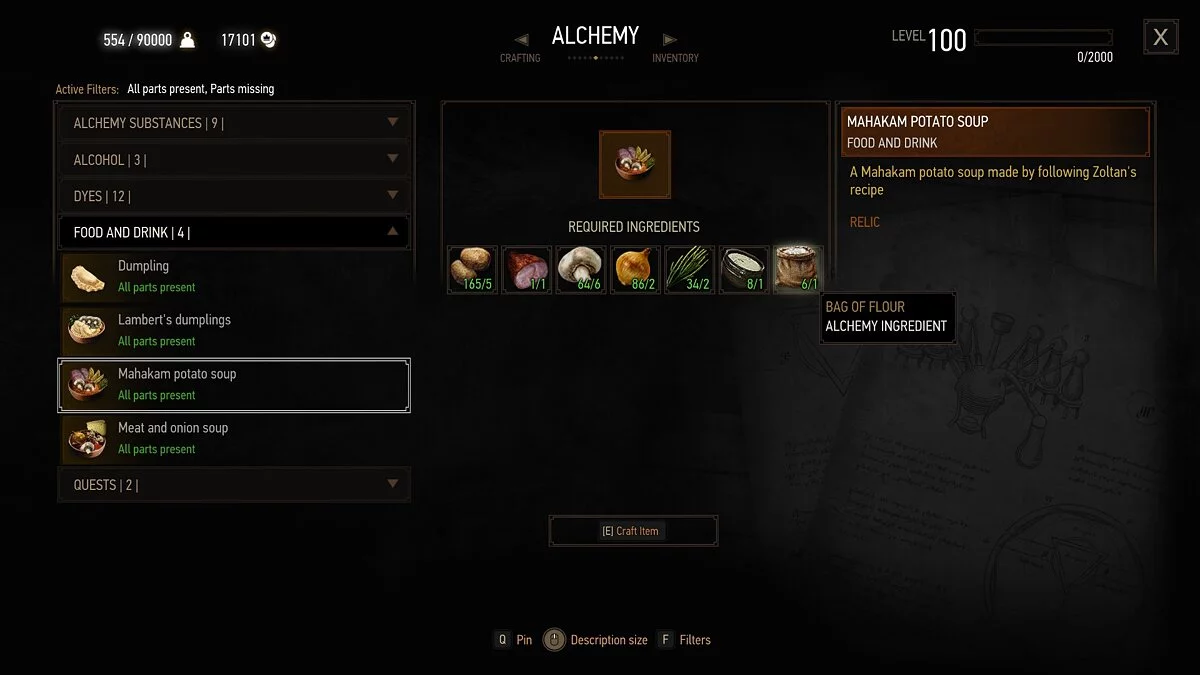 The Witcher 3: Wild Hunt - Complete Edition — Геральт шеф-повар