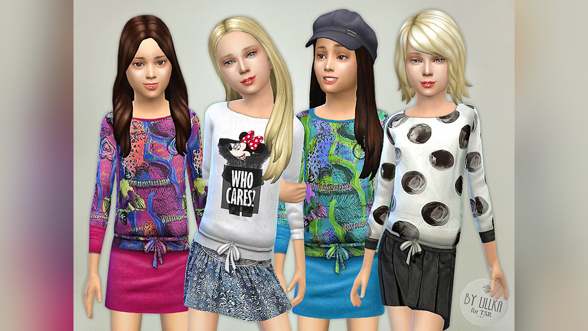 Sims 4 mods sim child. SIMS 4 дети. Симс 4 малыши. Симс 4 детская одежда. Игре есть одежда на девушек.
