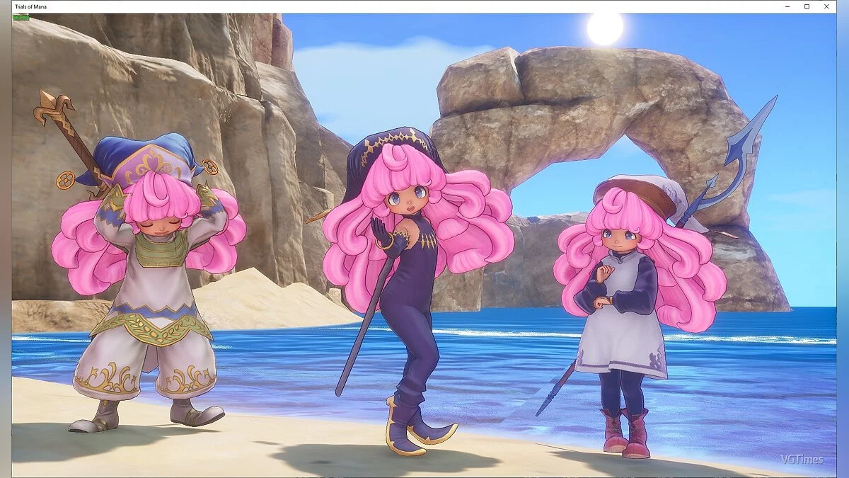 Trials of Mana — Мод Charlotte Collar