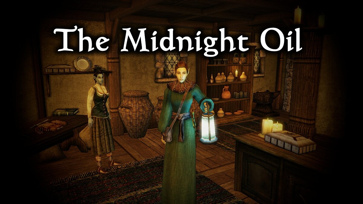 Elder Scrolls 3: Morrowind — Масляные лампы