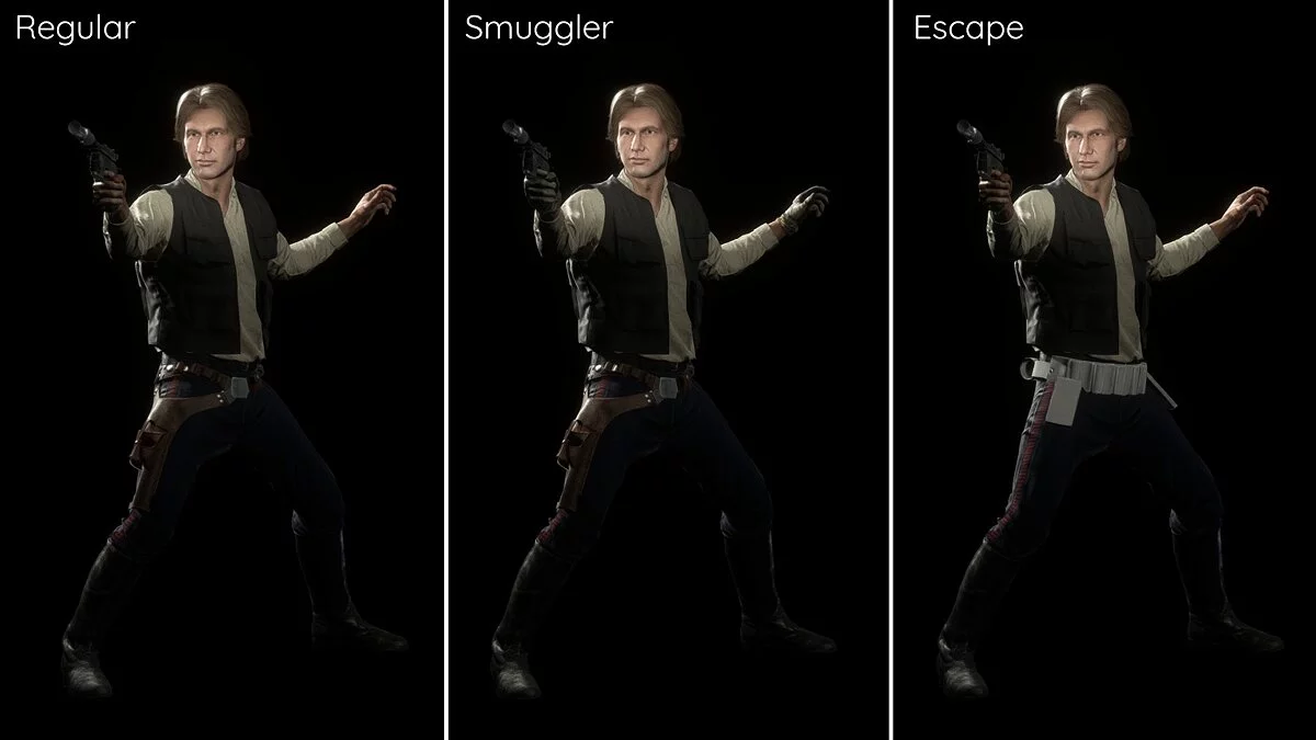 Star Wars: Battlefront 2 — Одежда Хана Соло из эпизода «Новая надежда»