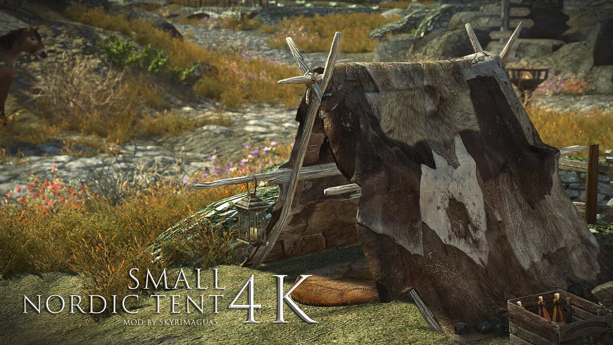 Elder Scrolls 5: Skyrim Special Edition — Текстуры 4K для палаток