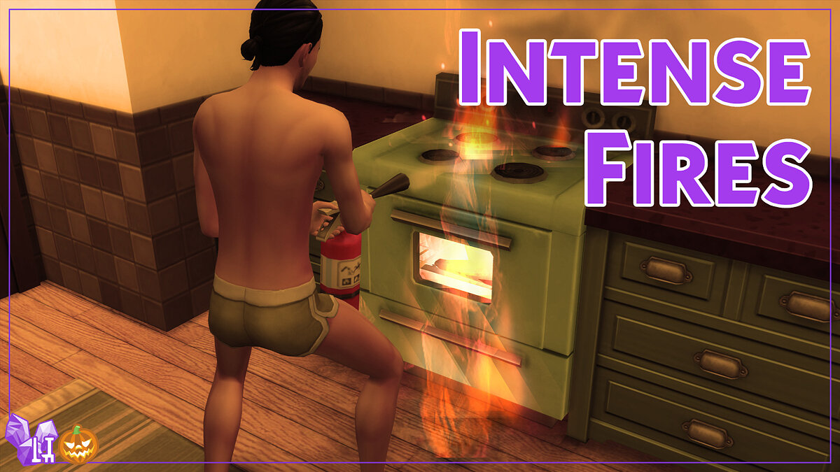 The Sims 4 — Интенсивный пожар
