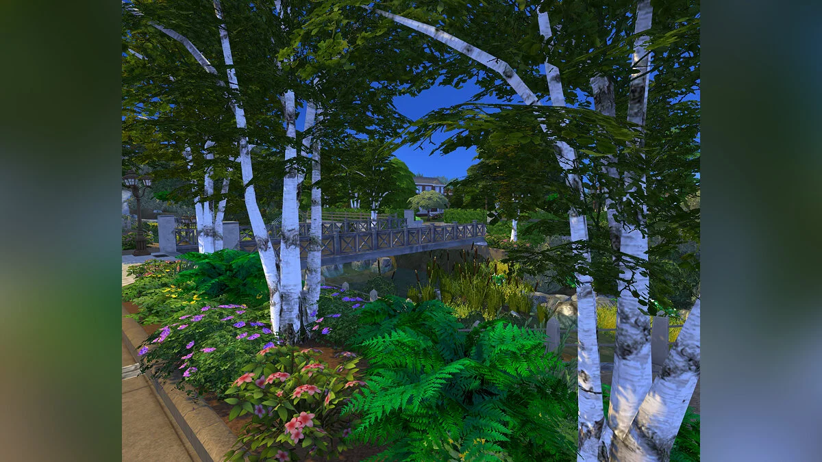 The Sims 4 — Ретекстур растительности Бриндлтон-Бэя